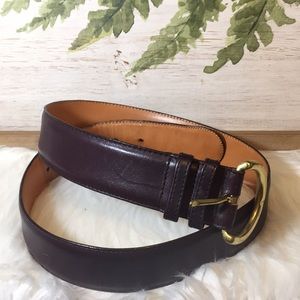 Coach vintage leather belt